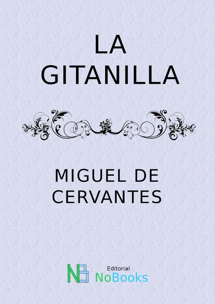 Portada de La gitanilla, de Miguel de Cervantes
