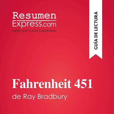 Portada de Fahrenheit 451 de Ray Bradbury (Guía de lectura): Resumen y análisis completo