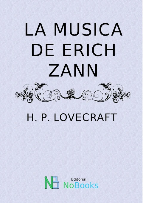 Portada de La musica de Erich Zann