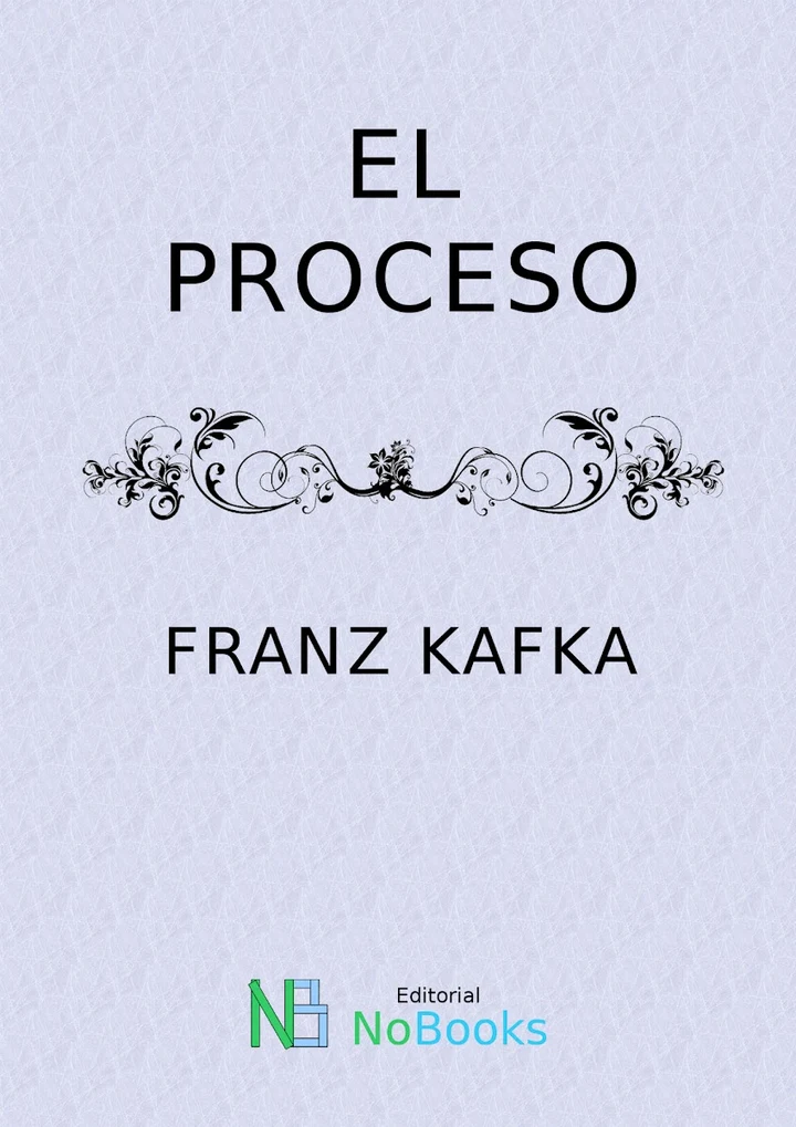 Portada de El Proceso, de Franz Kafka
