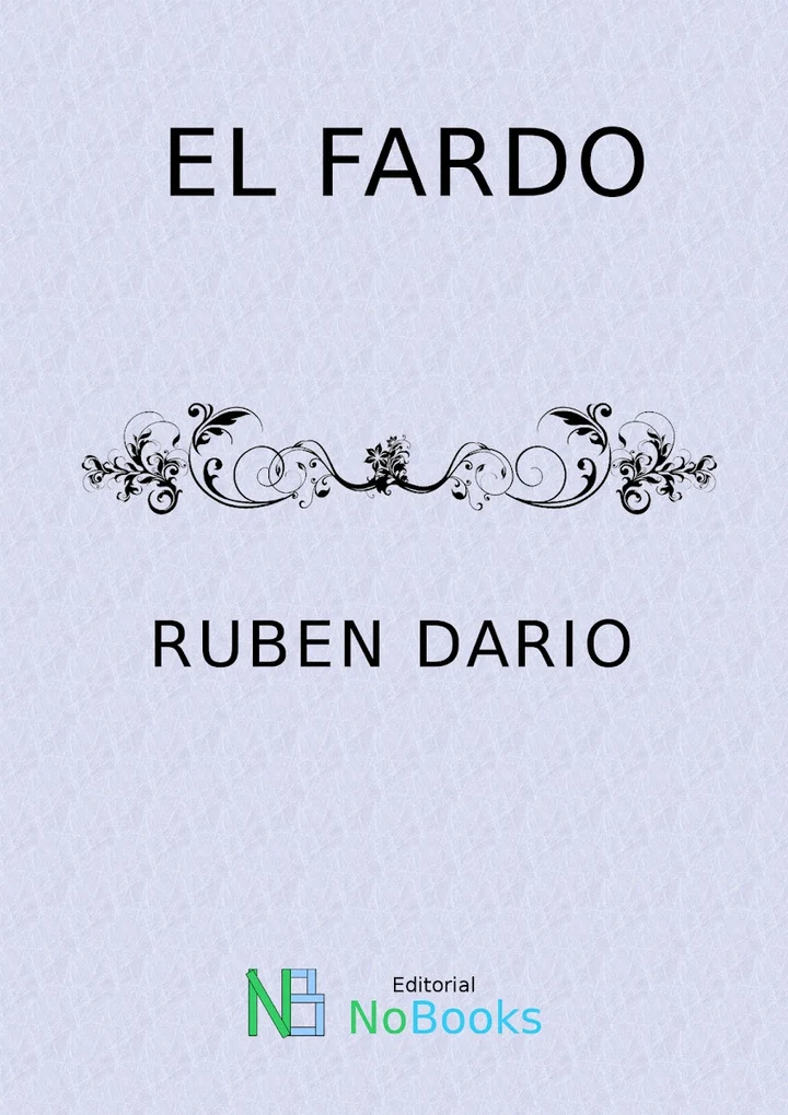 Portada de El fardo, de Rubén Darío