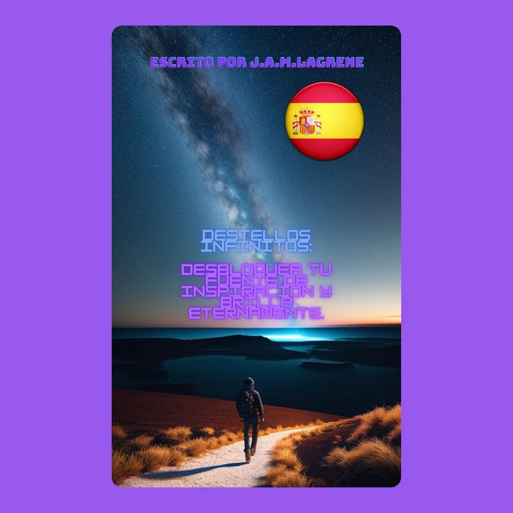 Portada de Destellos Infinitos: Desbloquea tu Fuente de Inspiración y Brilla Eternamente., de Julio Alberto Martinez Lagrene