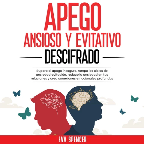 Portada de Apego ansioso y evitativo descifrado: Supera el apego inseguro, rompe los ciclos de ansiedad-evitación, reduce la ansiedad en tus relaciones y crea conexiones emocionales profundas