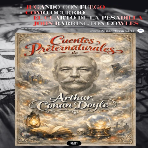 Portada de CUENTOS PRETERNATURALES de Arthur Conan Doyle