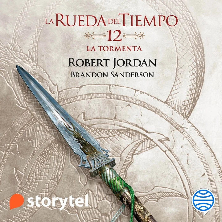 Portada de La tormenta: La Rueda del Tiempo 12, de Brandon Sanderson, Robert Jordan