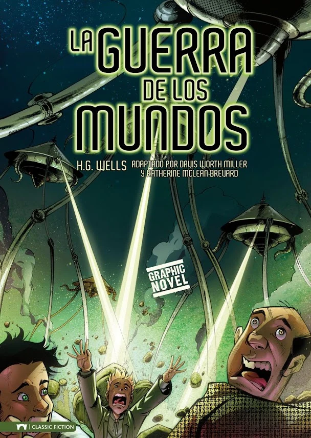 Portada de La Guerra de los Mundos, de H.G. Wells