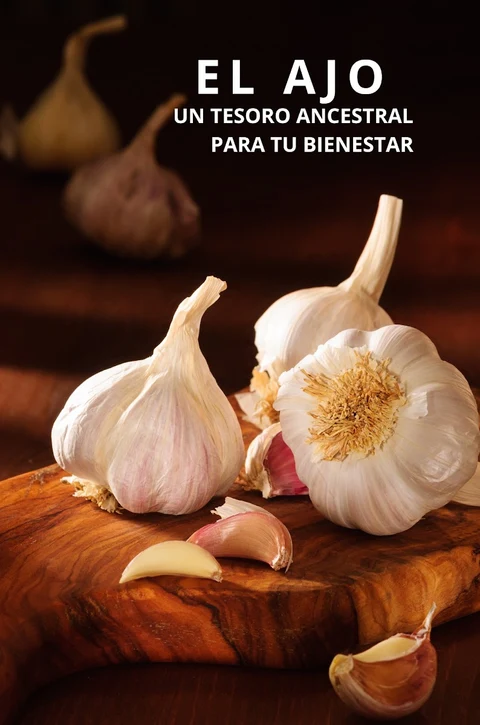 Portada de EL AJO: UN TESORO ANCESTRAL PARA TU BIENESTAR