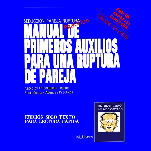 Portada de Manual de Primeros Auxilios para una Ruptura de Pareja (Versión solo texto)