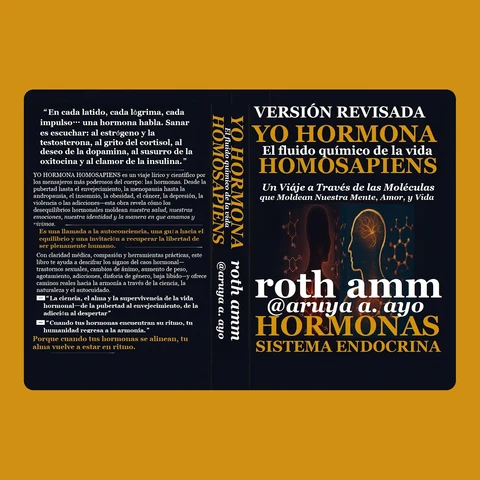 Portada de YO HORMONA HOMOSAPIENS - VERSION REVISADA: Hormonas: El fluido químico esencial de la vida