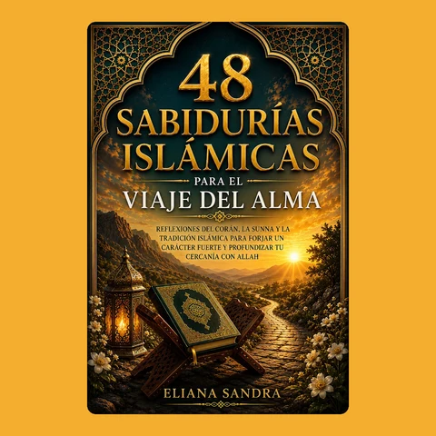 Portada de 48 SABIDURÍAS ISLÁMICAS PARA EL VIAJE DEL ALMA: REFLEXIONES DEL CORÁN, LA SUNNA Y LA TRADICIÓN ISLÁMICA PARA FORJAR UN CARÁCTER FUERTE Y PROFUNDIZAR TU CERCANÍA CON ALLAH