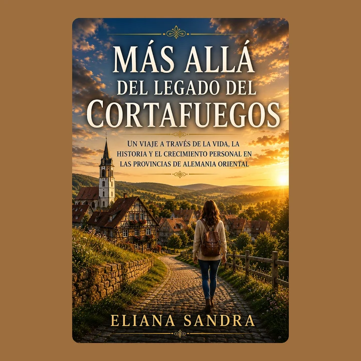 Portada de MÁS ALLÁ DEL LEGADO DEL CORTAFUEGOS: UN VIAJE A TRAVÉS DE LA VIDA, LA HISTORIA Y EL CRECIMIENTO PERSONAL EN LAS PROVINCIAS DE ALEMANIA ORIENTAL, de ELIANA SANDRA