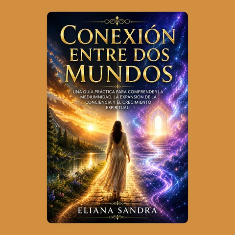 Portada de CONEXIÓN ENTRE DOS MUNDOS: UNA GUÍA PRÁCTICA PARA COMPRENDER LA MEDIUMNIDAD, LA EXPANSIÓN DE LA CONCIENCIA Y EL CRECIMIENTO ESPIRITUAL
