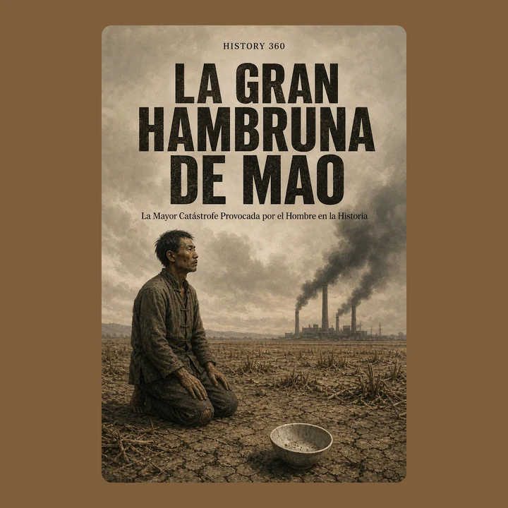 Portada de LA GRAN HAMBRUNA DE MAO, de HISTORY 360