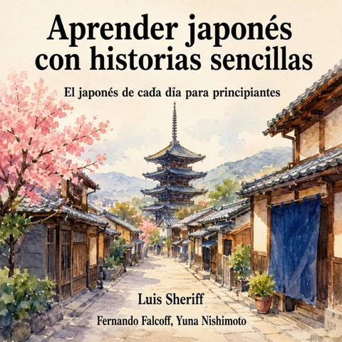 Portada de Aprender japonés con historias sencillas: El japonés de cada día para principiantes