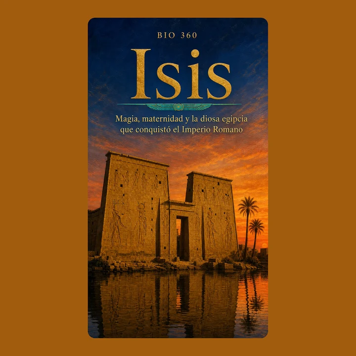 Portada de Isis. La Diosa Madre Egipcia que Conquistó el Mundo Antiguo, de BIO 360