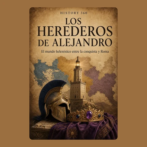 Portada de Los herederos de Alejandro — El mundo helenístico entre la conquista y Roma