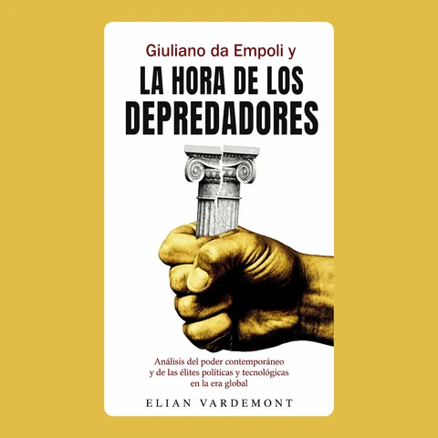 Portada de Giuliano da Empoli y La hora de los depredadores: Análisis del poder contemporáneo y de las élites políticas y tecnológicas en la era global