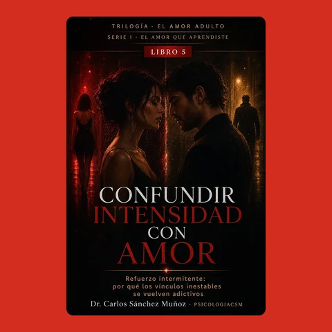 Portada de CONFUNDIR INTENSIDAD CON AMOR: Refuerzo intermitente: por qué los vínculos inestables se vuelven adictivos