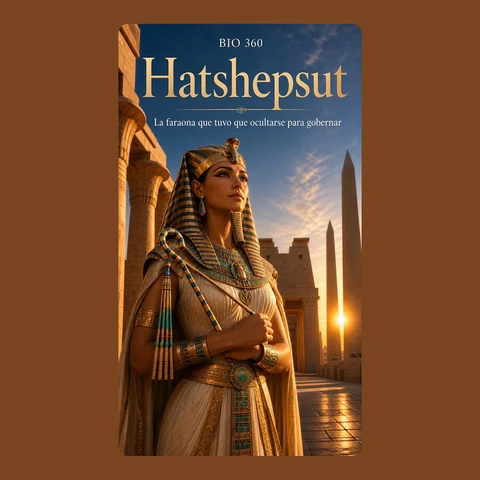 Portada de Hatshepsut. El faraón que se negó a ser olvidado.