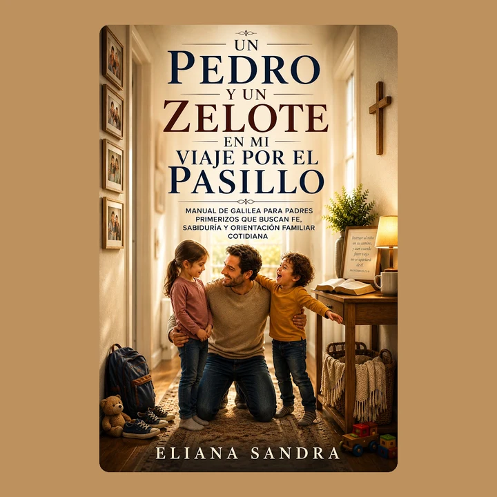 Portada de UN PEDRO Y UN CELOSO EN MI VIAJE POR EL PASILLO: MANUAL DE GALILEE PARA PADRES PRIMERIZOS QUE BUSCAN FE, SABIDURÍA Y ORIENTACIÓN FAMILIAR COTIDIANA, de ELIANA SANDRA
