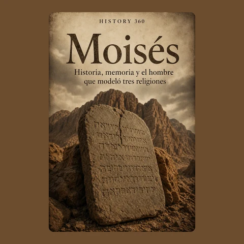 Portada de Moisés. Historia, memoria y el hombre que modeló tres religiones