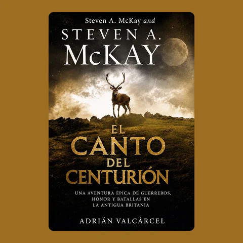 Portada de Steven A. McKay and El canto del centurión: Una aventura épica de guerreros, honor y batallas en la antigua Britania