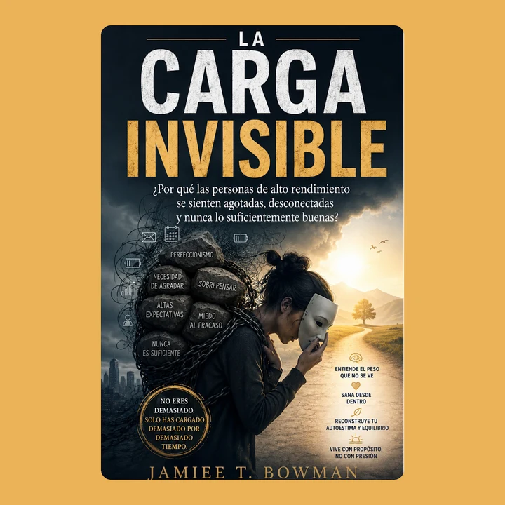 Portada de LA CARGA INVISIBLE: ¿Por qué las personas de alto rendimiento se sienten agotadas, desconectadas y nunca lo suficientemente buenas?, de Unknown