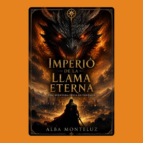 Portada de Imperio de la Llama Eterna: Una Aventura Épica de Fantasía