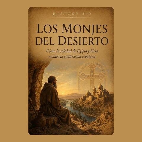 Portada de Los monjes del desierto — Cómo la soledad de Egipto y Siria moldeó la civilización cristiana