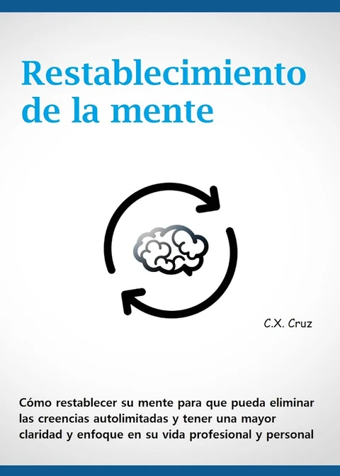 Portada de Restablecimiento de la mente: Cómo restablecer su mente para que pueda eliminar las creencias autolimitadas y tener una mayor claridad y enfoque en su vida profesional y personal