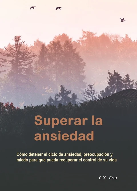 Portada de Superar la ansiedad: Cómo detener el ciclo de ansiedad, preocupación y miedo para que pueda recuperar el control de su vida