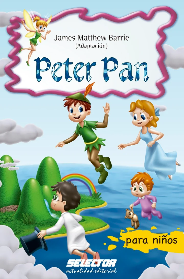 Portada de Peter Pan, de James Matthew Barrie
