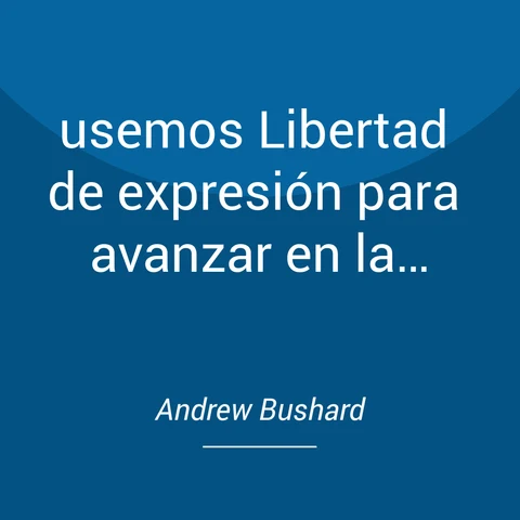 Portada de usemos Libertad de expresión para avanzar en la desescolarización y la desescolarización