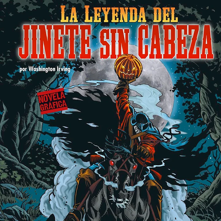 Portada de La Leyenda del Jinete sin Cabeza, de Washington Irving