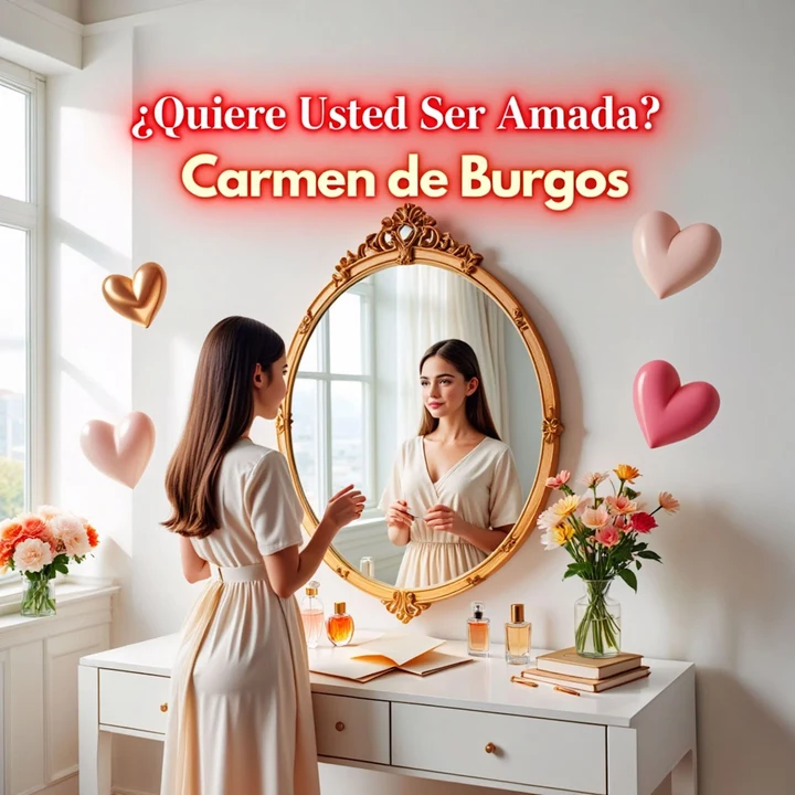 Portada de ¿Quiere Usted Ser Amada?, de Carmen de Burgos