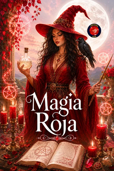 Portada de Magia Roja, de Alina Rubí