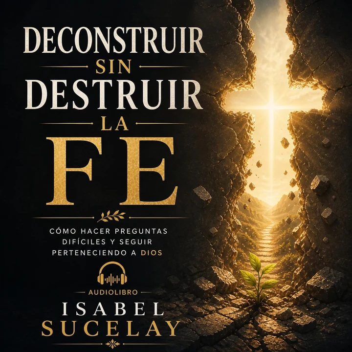 Portada de Deconstruir Sin Destruir la Fe: Cómo hacer preguntas difíciles y seguir perteneciendo a Dios, de Isabel Sucelay