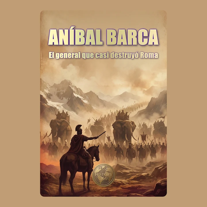 Portada de ANÍBAL BARCA: El general que casi destruyó Roma, de History 360