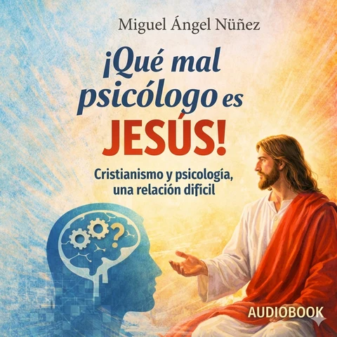 Portada de ¡Qué mal psicólogo es Jesús!: Cristianismo y psicología, una relación difícil