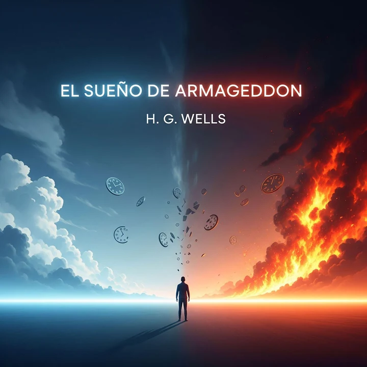 Portada de El Sueño de Armageddon, de H. G. Wells