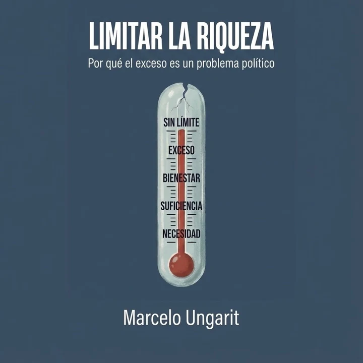 Portada de Limitar la riqueza: Por qué el exceso es un problema político, de Marcelo Ungarit