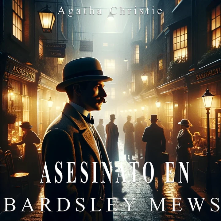 Portada de Asesinato en Bardsley Mews, de Agatha Christie