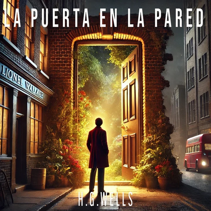 Portada de La puerta en la pared, de H.G.Wells