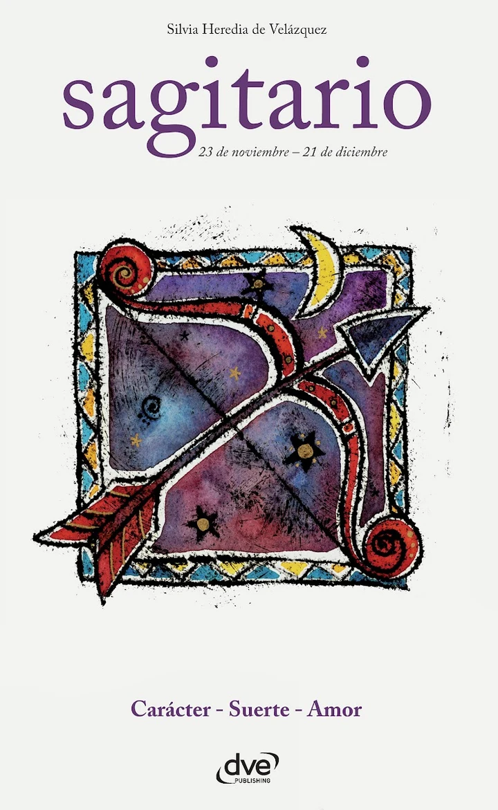 Portada de Sagitario, de Silvia Heredia de Velázquez