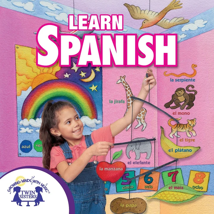 Portada de Learn Spanish, de Karen Mitzo Hilderbrand, Kim Mitzo Thompson