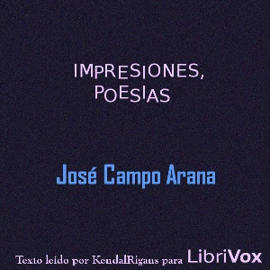Portada de Impresiones, Poesías, de José Campo Arana