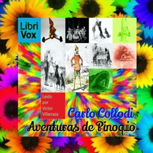 Portada de aventuras de Pinoquio, de Carlo Collodi