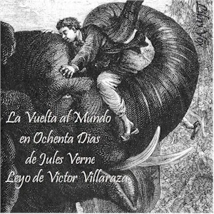 Portada de vuelta al mundo en ochenta días