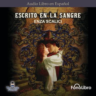 Portada de Escrito en la sangre, de Enza Scalici