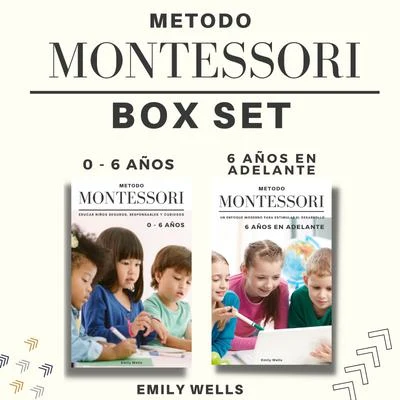 Portada de Metodo Montessori Box Set, de Emily Wells
